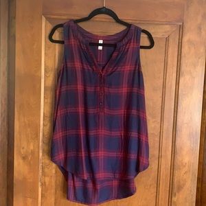 Plaid Blouse